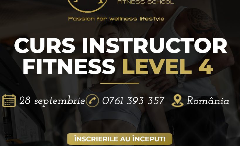 instructor de fitness certificat